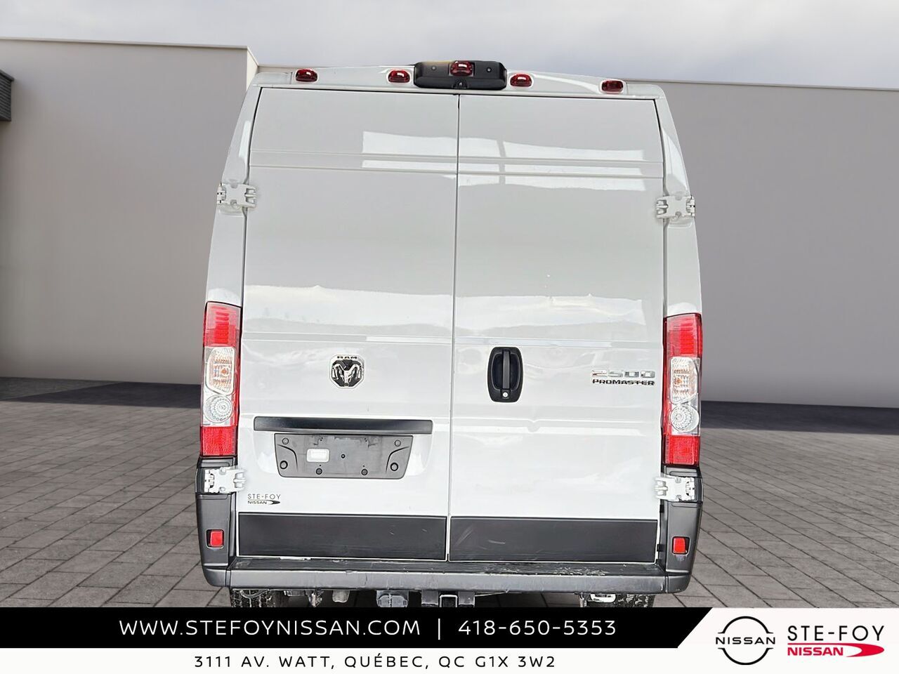 Ram ProMaster fourgonnette utilitaire 2023 Blanc Ste-Foy - photo #2