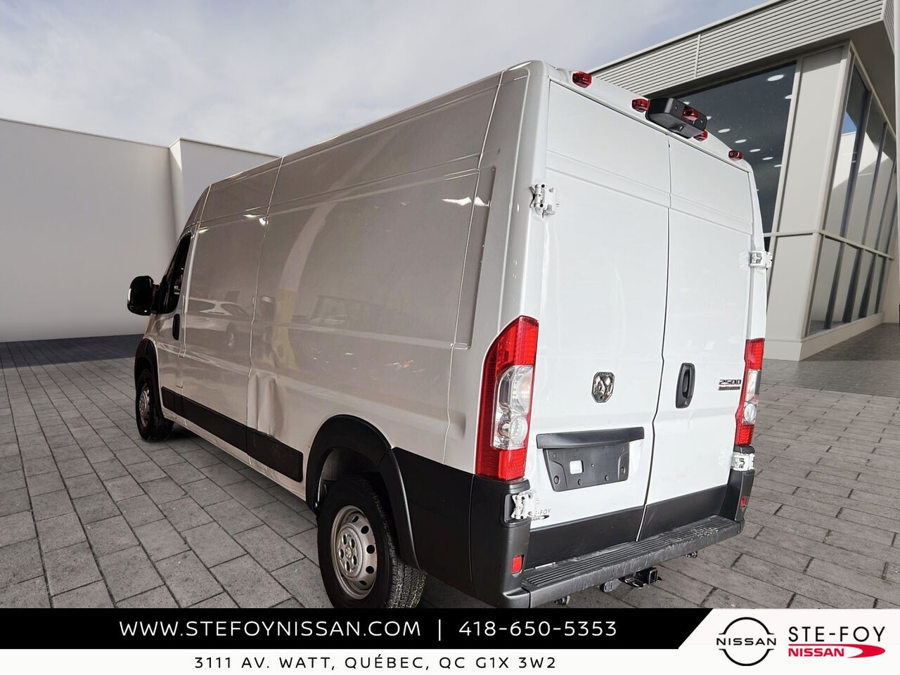 Ram ProMaster fourgonnette utilitaire 2023 Blanc Ste-Foy - photo #3