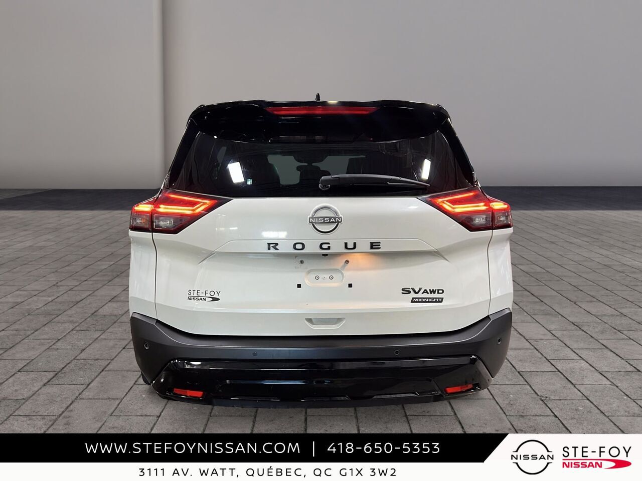2023 Nissan Rogue White Ste-Foy - photo #2