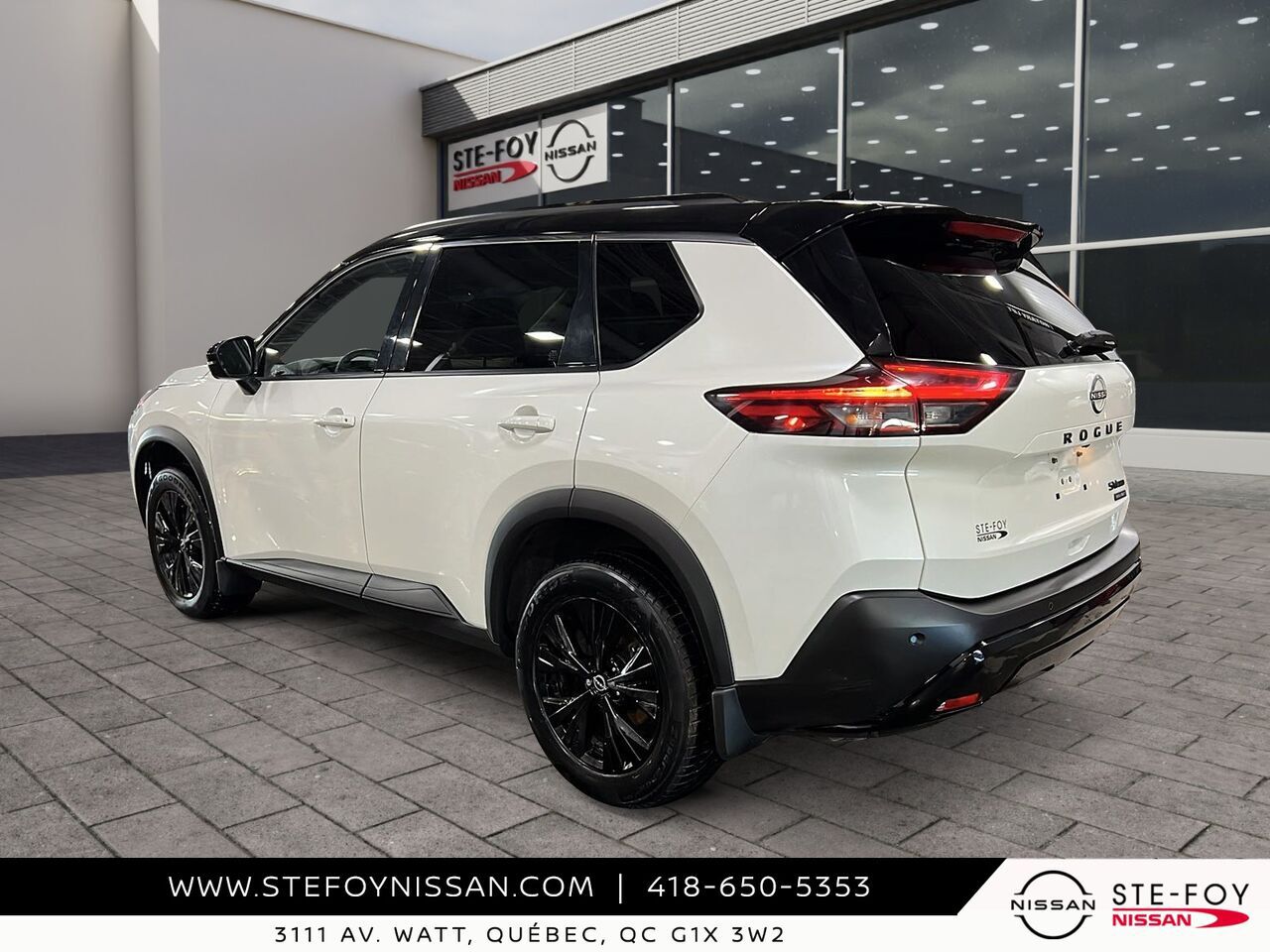 2023 Nissan Rogue White Ste-Foy - photo #3
