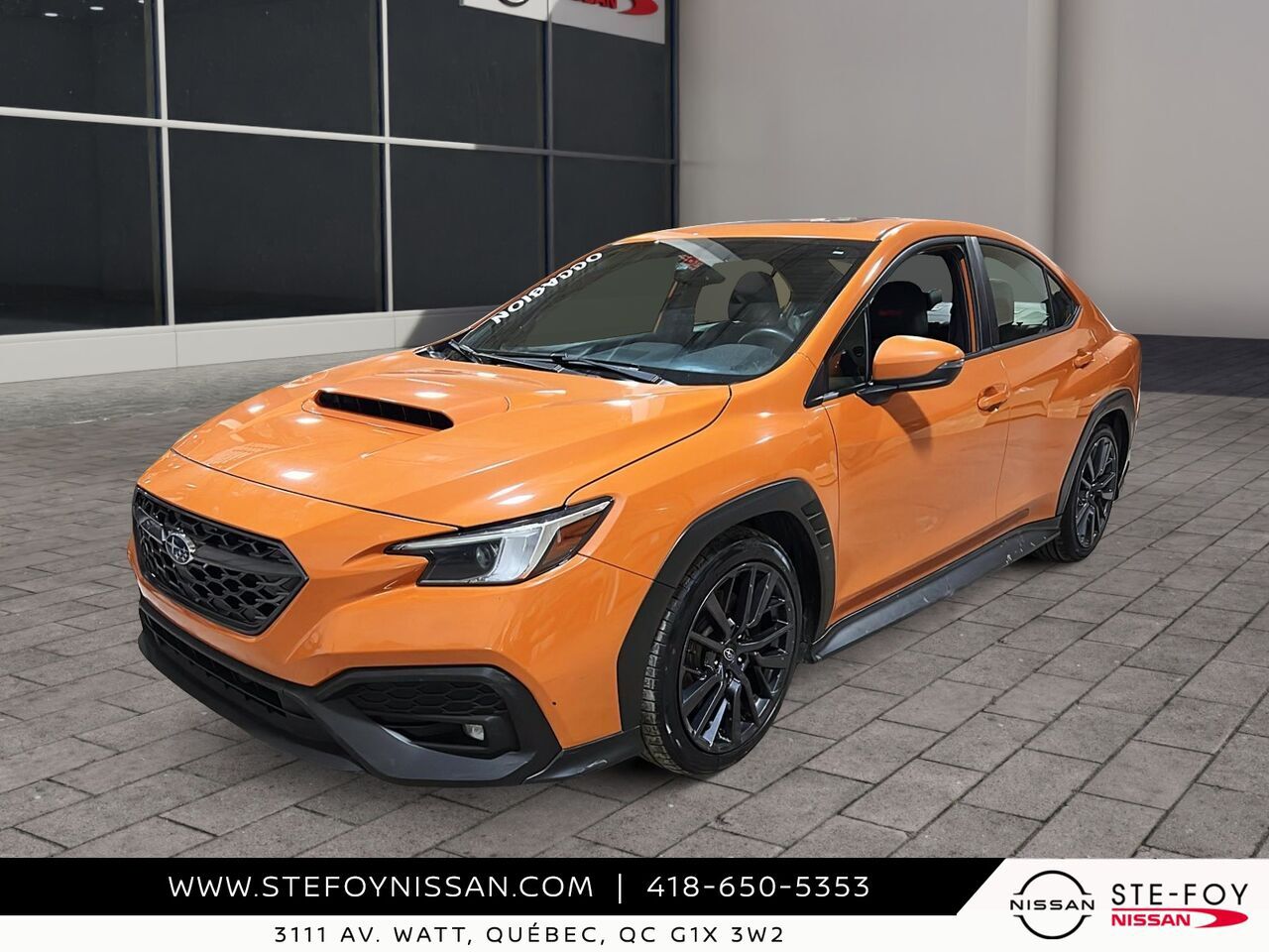 Subaru WRX 2023 Orange Ste-Foy - photo #0
