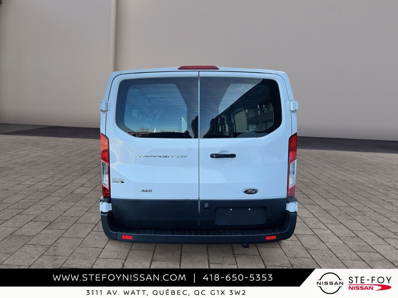 2024 Ford Transit fourgon utilitaire White Ste-Foy - photo #2