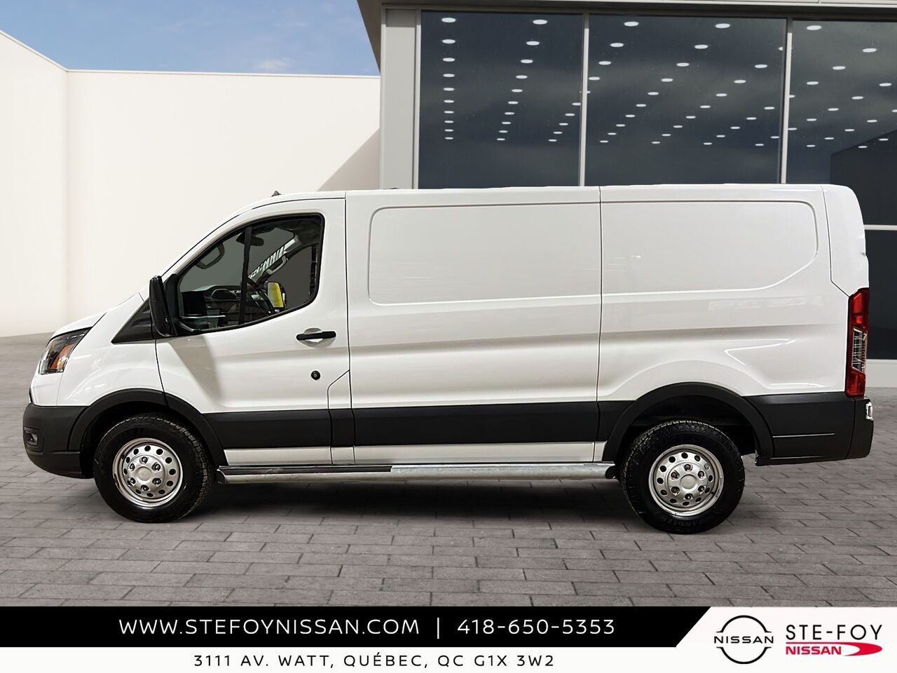 2024 Ford Transit fourgon utilitaire White Ste-Foy - photo #4