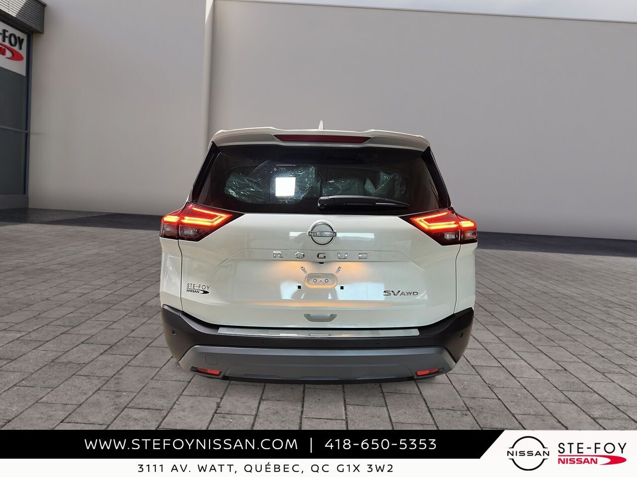 2023 Nissan Rogue White Ste-Foy - photo #2