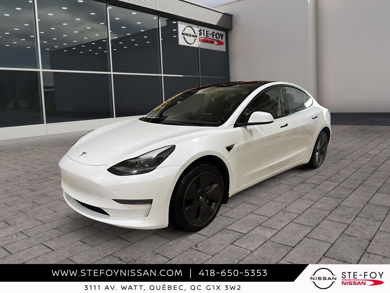Tesla Model 3 2022 Blanc Ste-Foy - photo #0