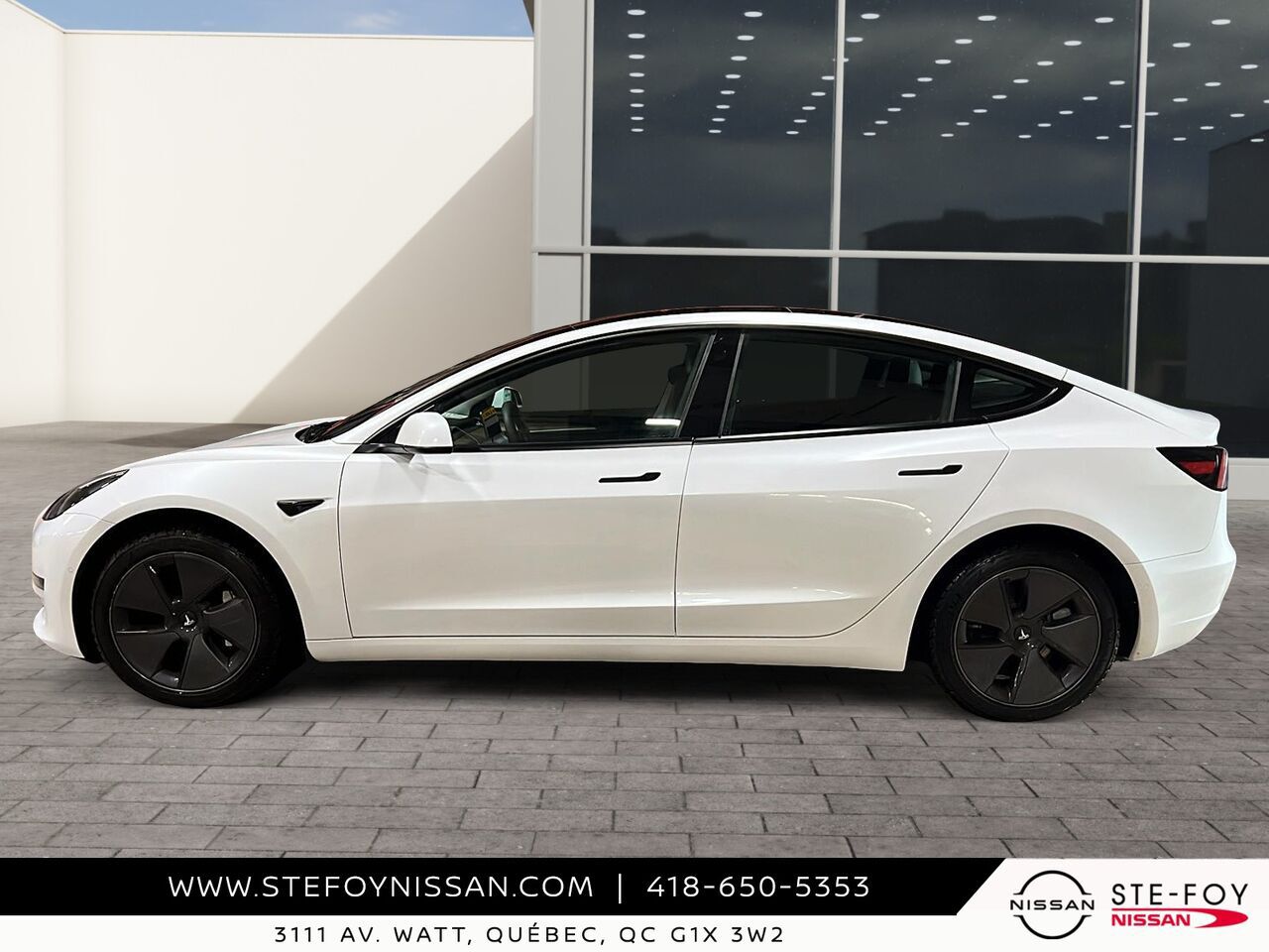 Tesla Model 3 2022 Blanc Ste-Foy - photo #4