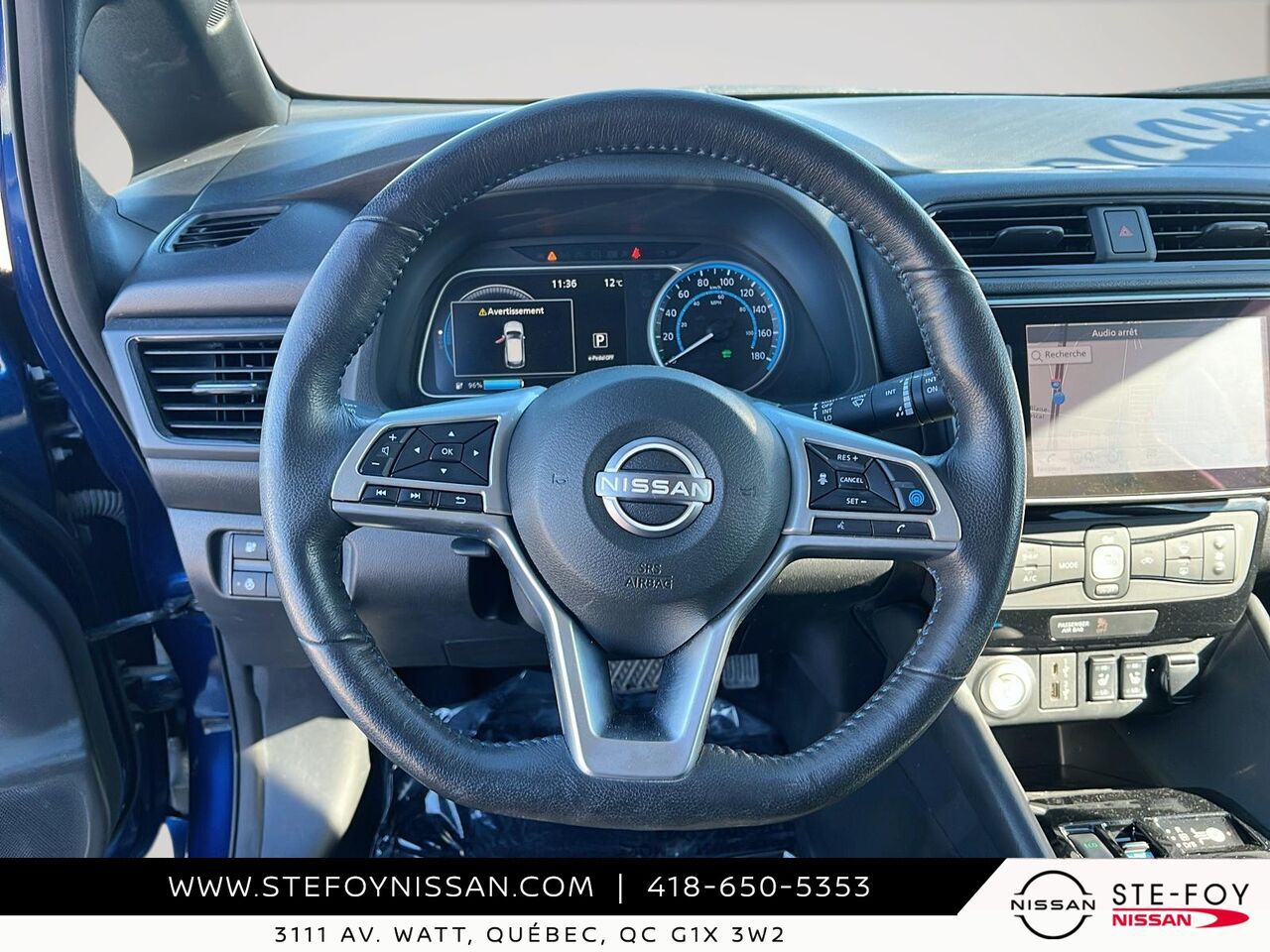 2024 Nissan LEAF Blue Ste-Foy - photo #11