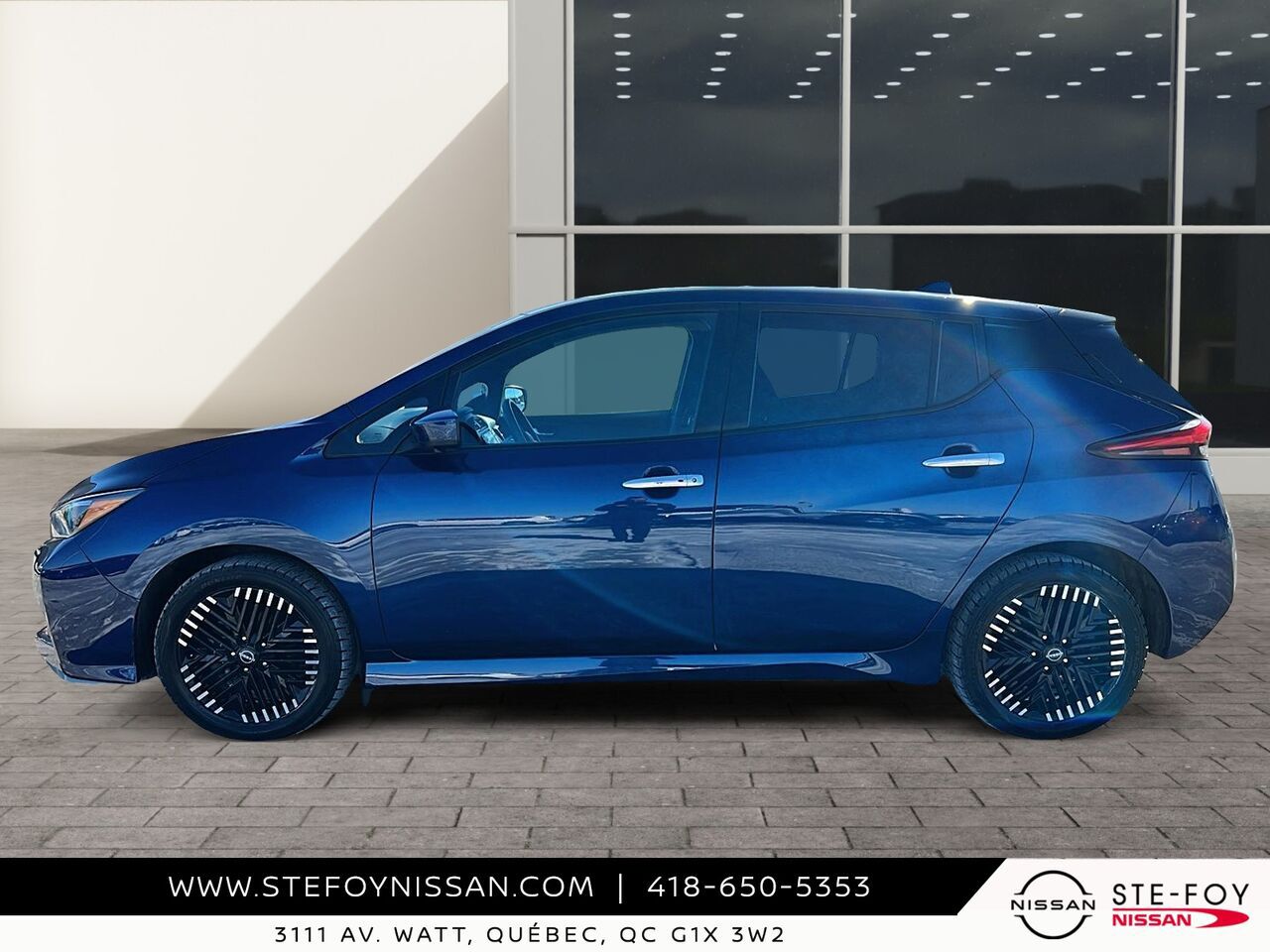 Nissan LEAF 2024 Bleu Ste-Foy - photo #4