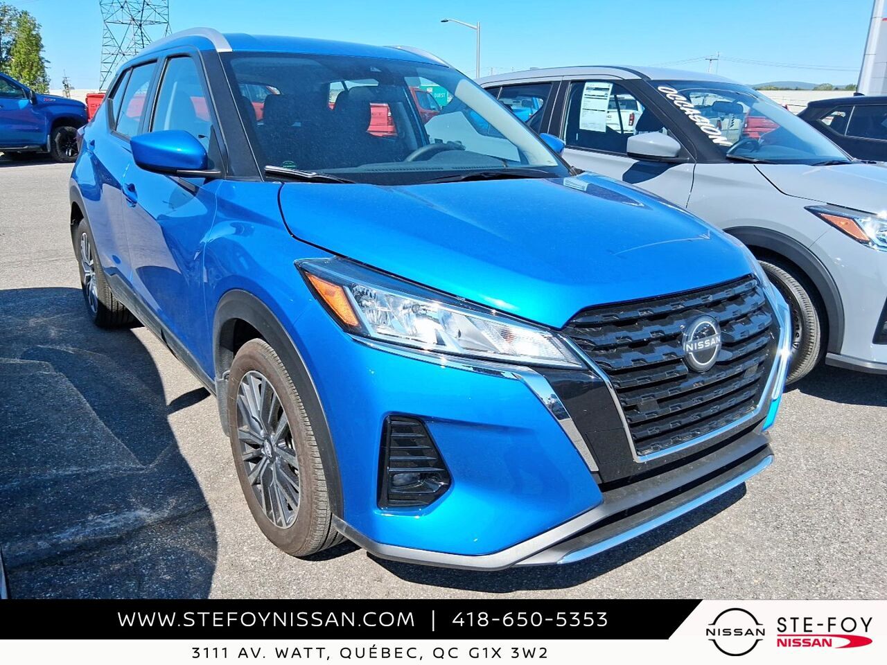 NISSAN KICKS PLAY SV TRACTION AVANT 2025 Bleu Ste-Foy - photo #0