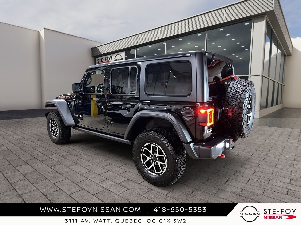 2025 Jeep Wrangler Black Ste-Foy - photo #3