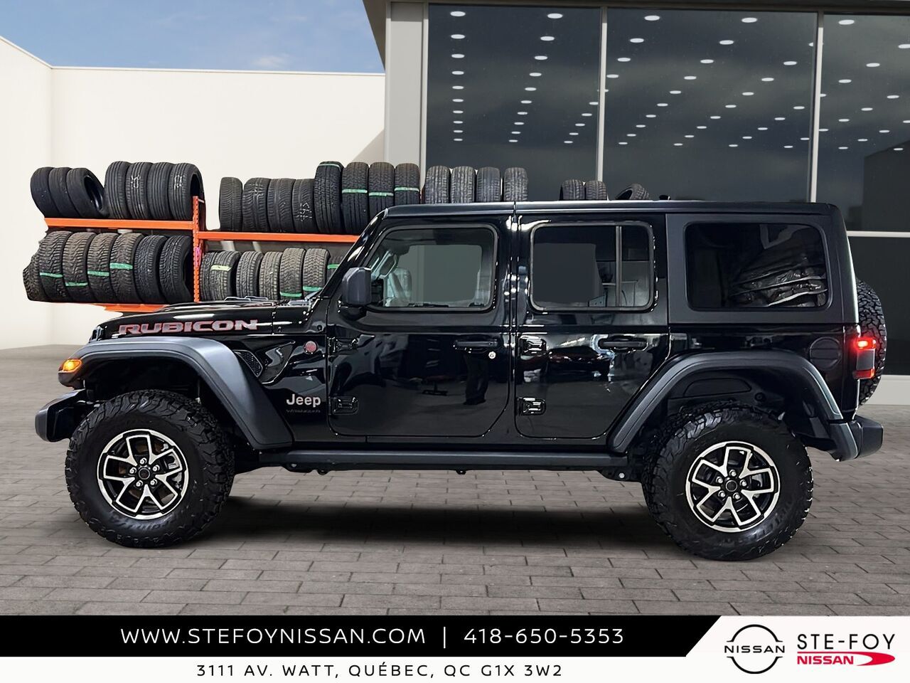 2025 Jeep Wrangler Black Ste-Foy - photo #4