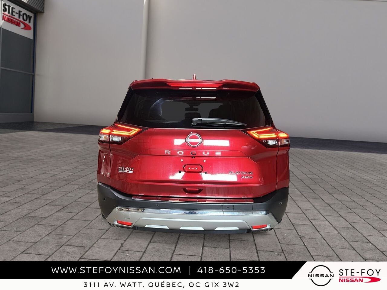 2023 Nissan Rogue Red Ste-Foy - photo #2