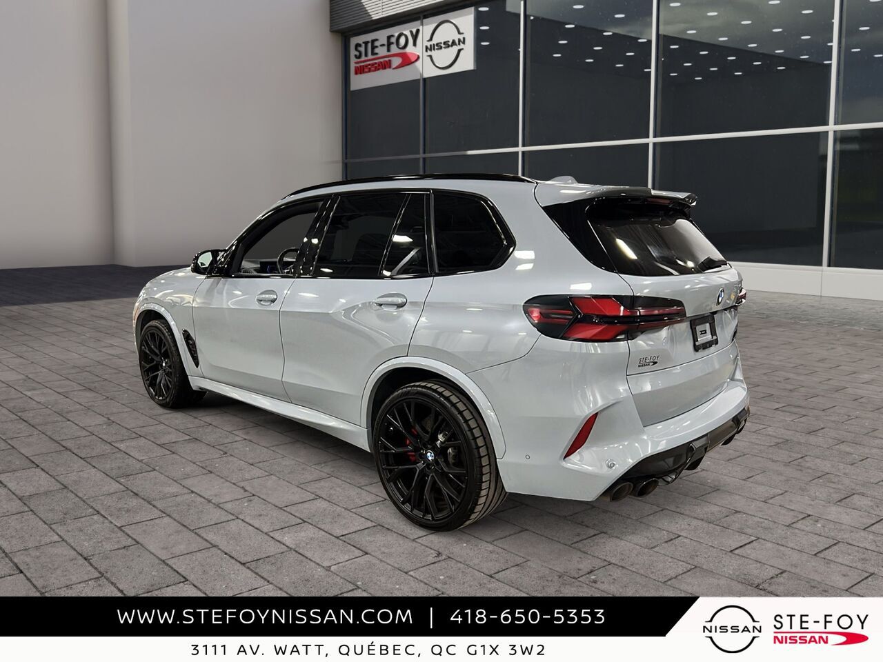 BMW X5 M 2024 Gris Ste-Foy - photo #3