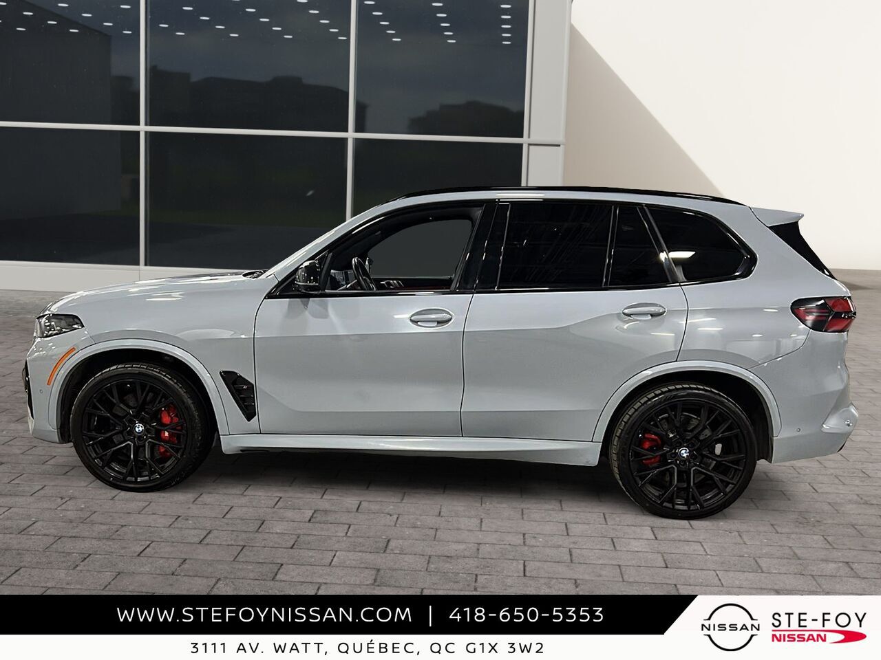BMW X5 M 2024 Gris Ste-Foy - photo #4