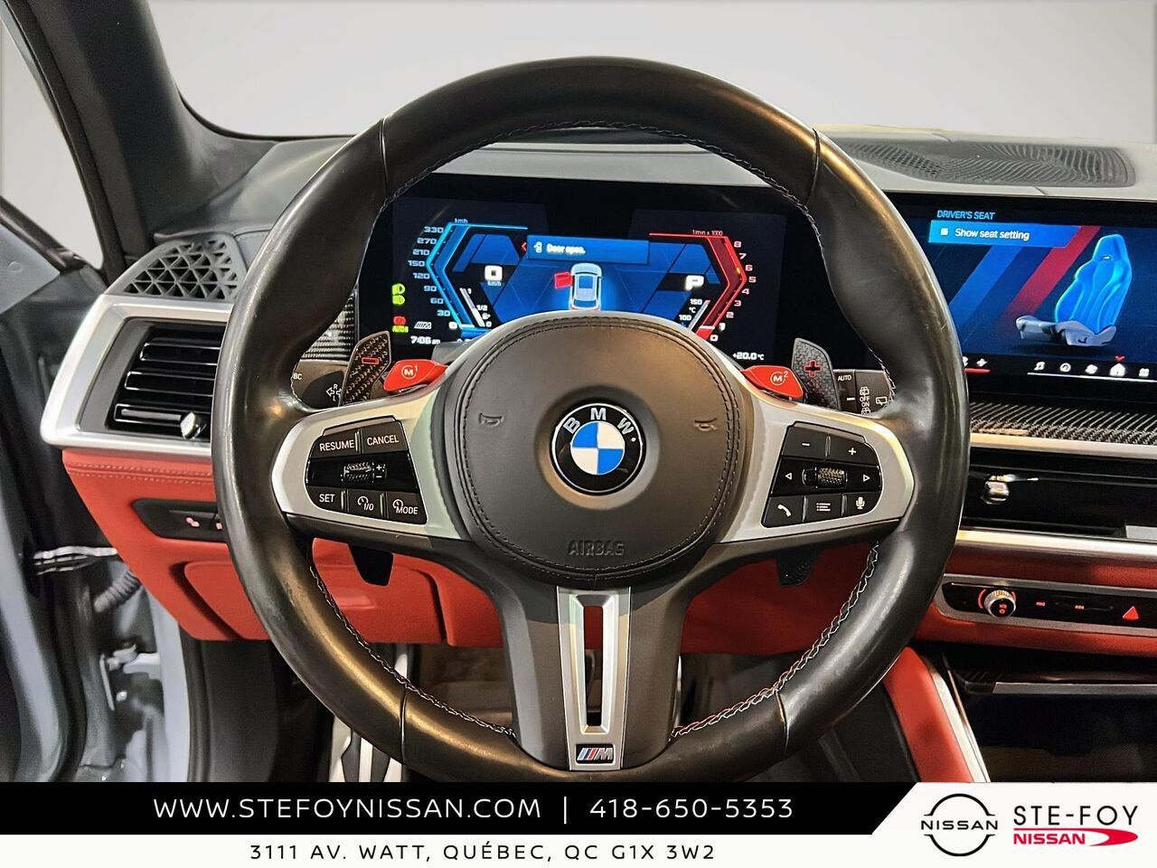 BMW X5 M 2024 Gris Ste-Foy - photo #11