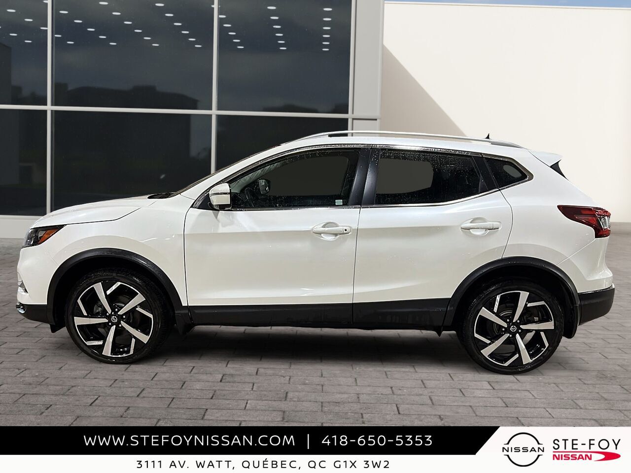 Nissan Qashqai 2021 Blanc Ste-Foy - photo #4