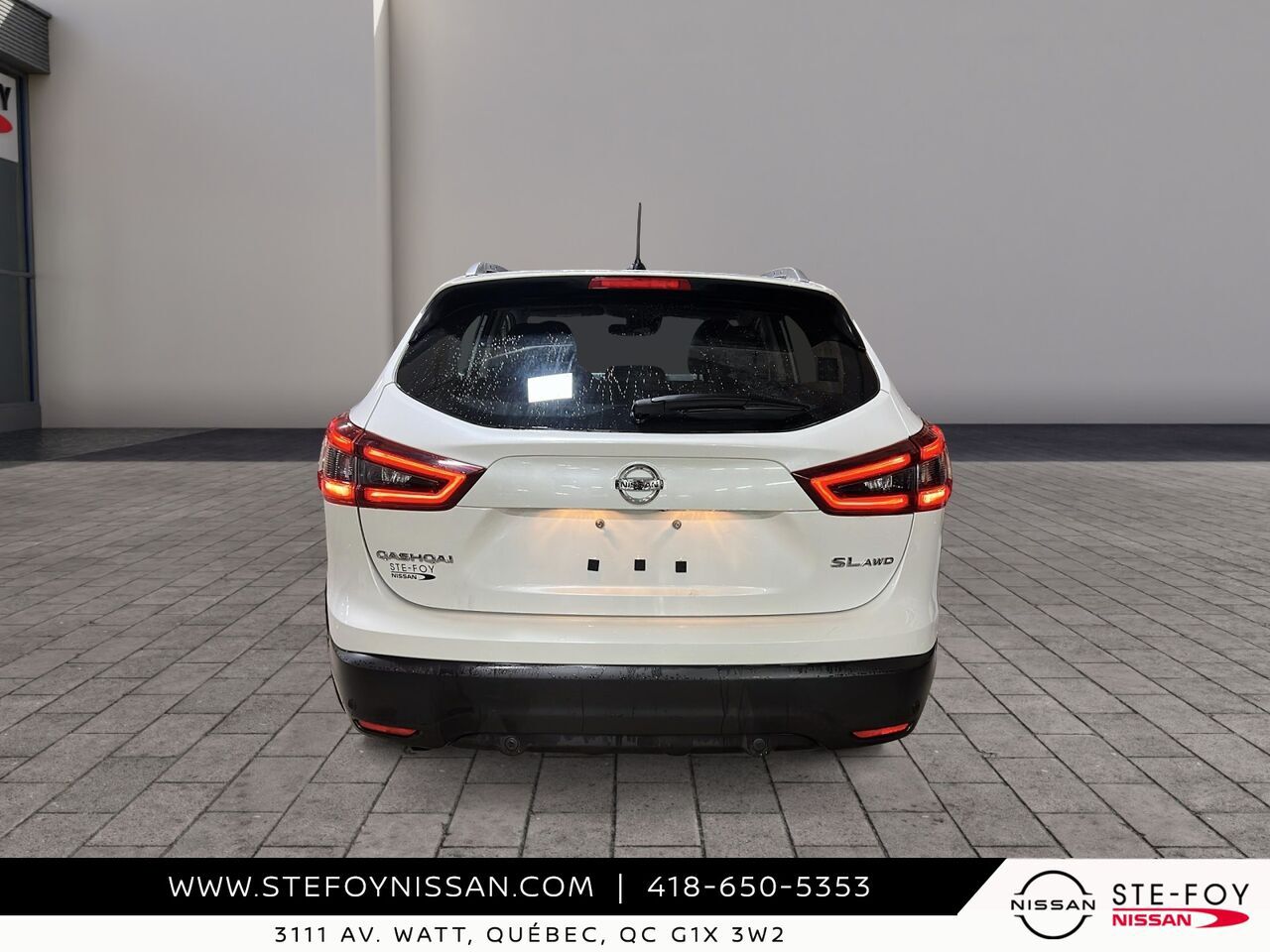 Nissan Qashqai 2021 Blanc Ste-Foy - photo #2