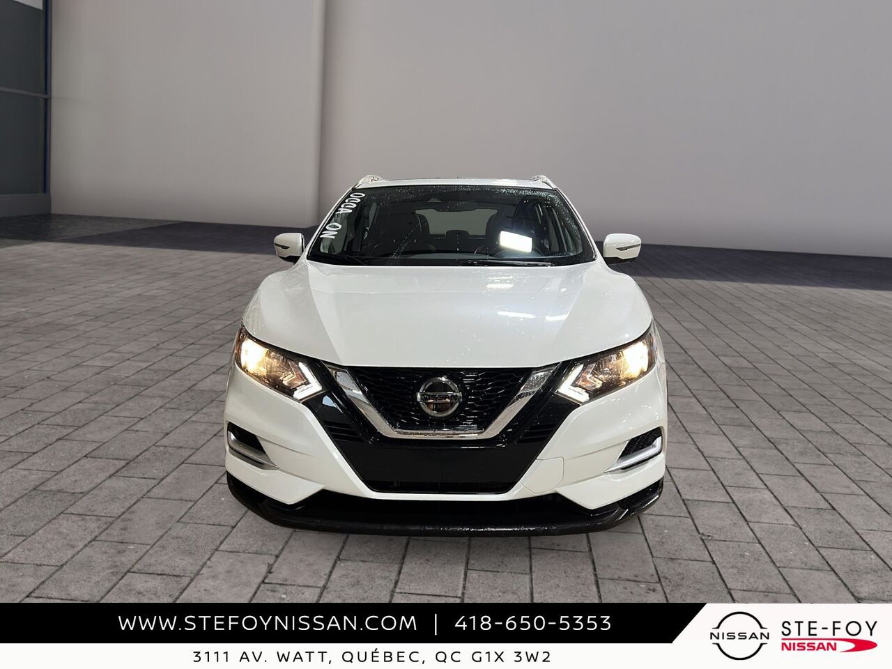 Nissan Qashqai 2021 Blanc Ste-Foy - photo #1