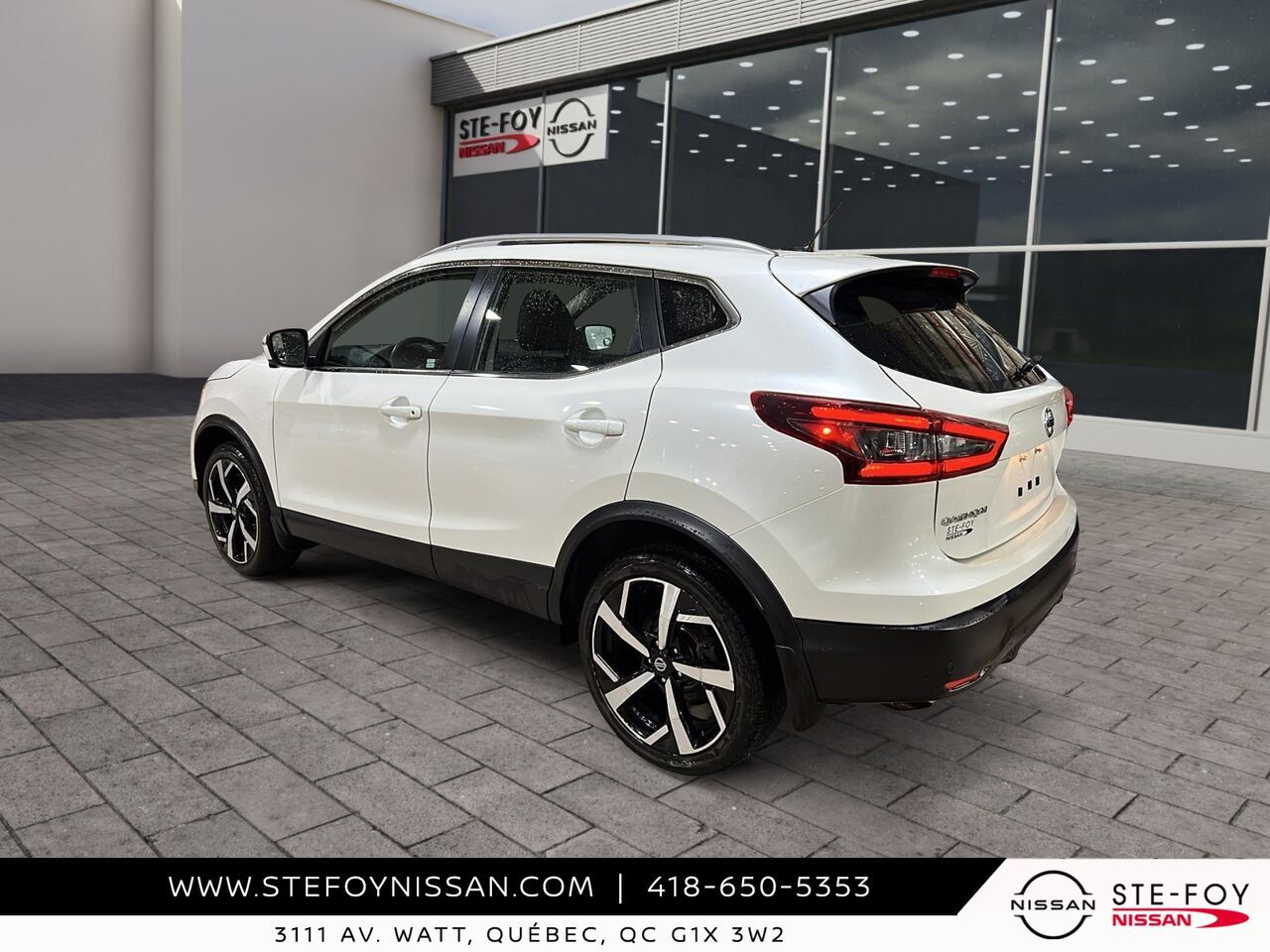 Nissan Qashqai 2021 Blanc Ste-Foy - photo #3