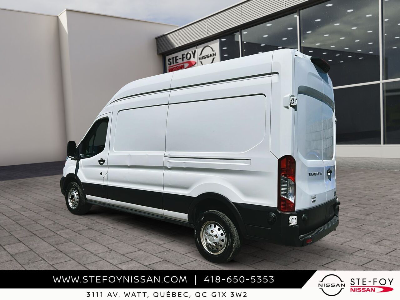Ford Transit T-250 TI toit sur&eacute;lev&eacute; 2024 Blanc Ste-Foy - photo #3