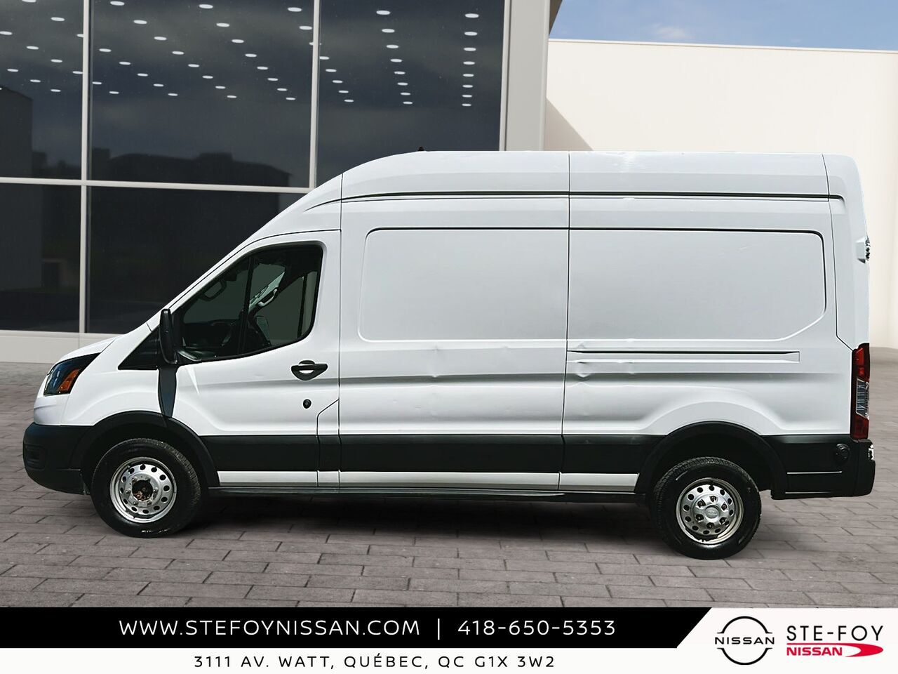 Ford Transit T-250 TI toit sur&eacute;lev&eacute; 2024 Blanc Ste-Foy - photo #4