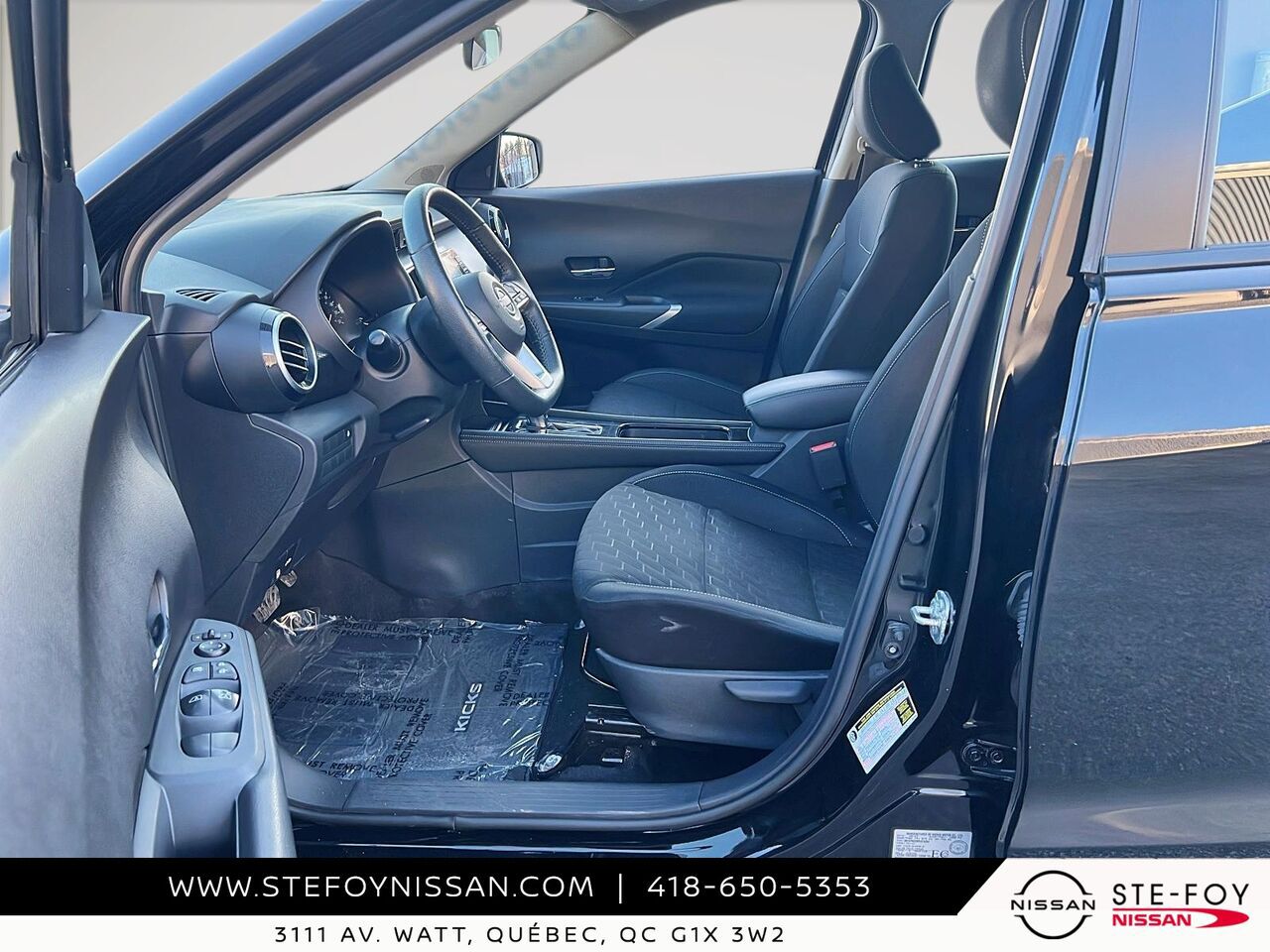 Nissan Kicks SV TA 2023 Noir Ste-Foy - photo #8