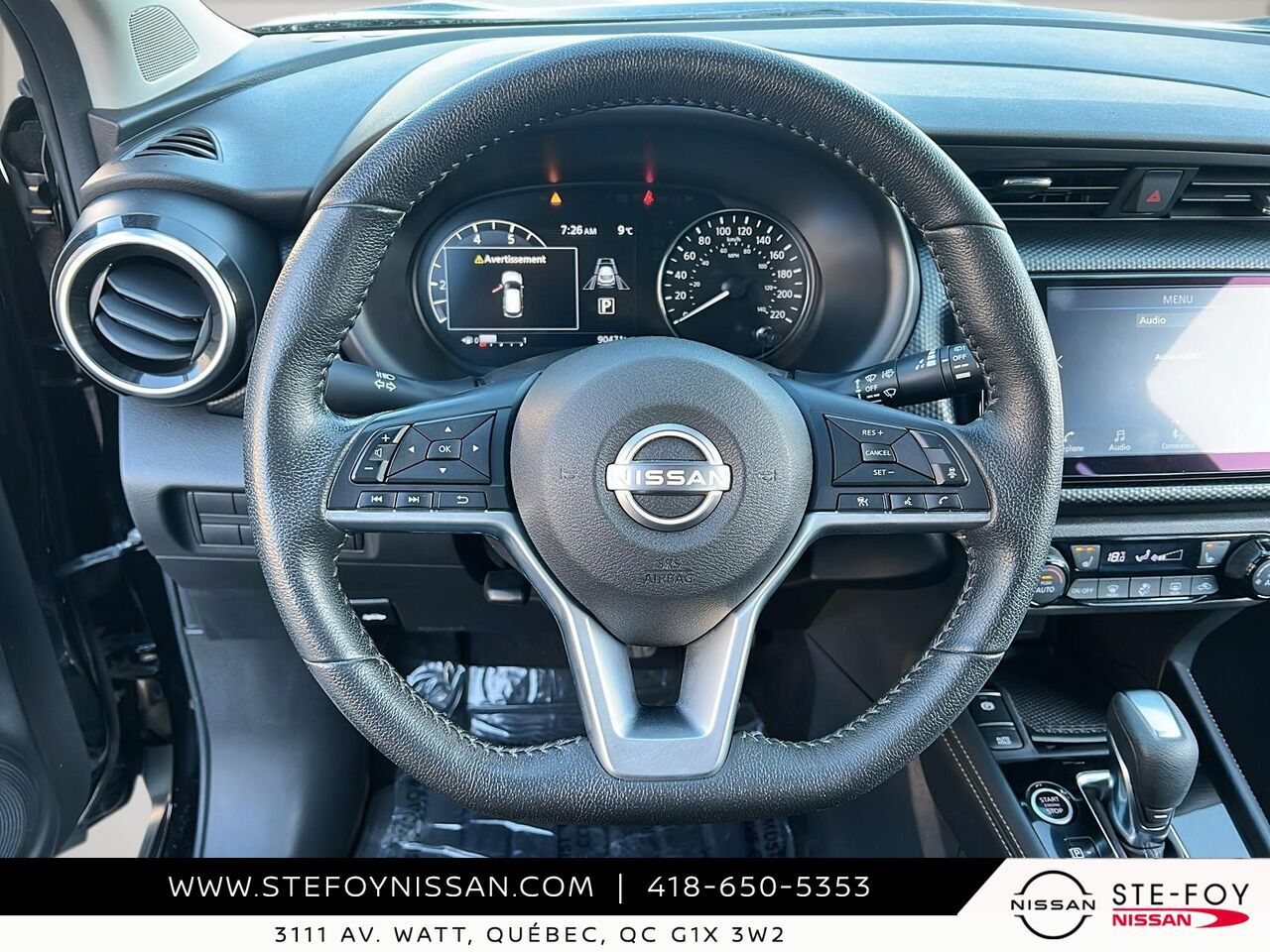 Nissan Kicks SV TA 2023 Noir Ste-Foy - photo #11