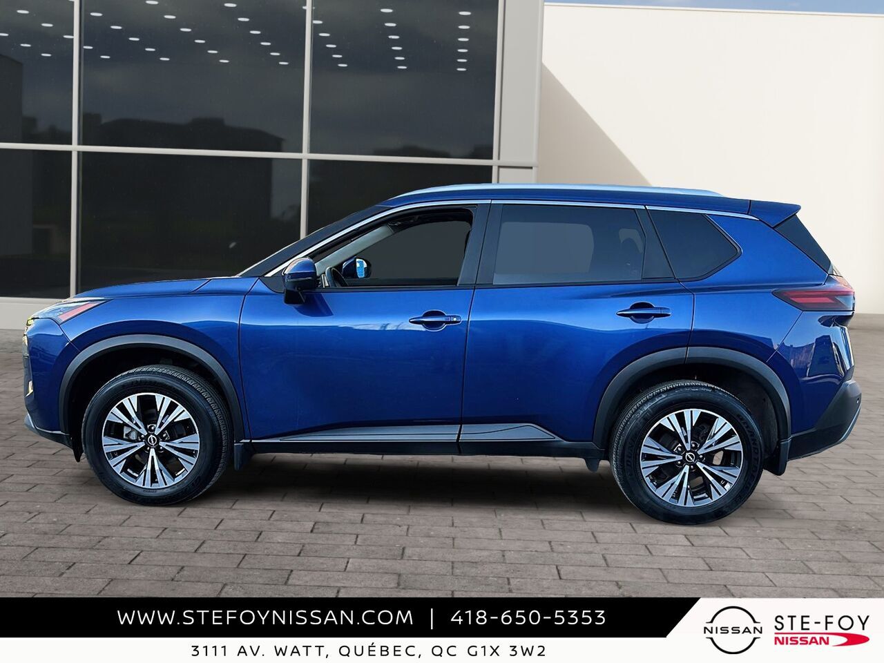 Nissan Rogue SV TI 2023 Bleu Ste-Foy - photo #4