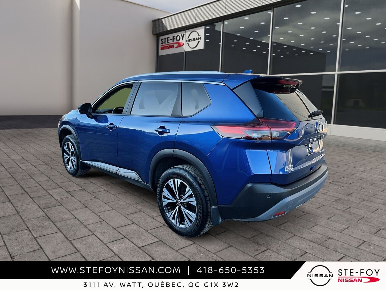 Nissan Rogue SV TI 2023 Bleu Ste-Foy - photo #3