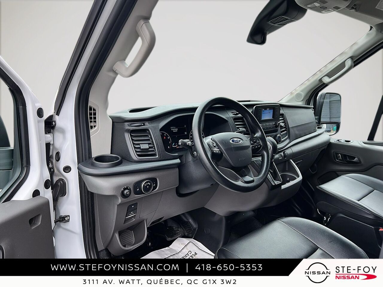 2024 Ford Transit T-250 PA toit sur&eacute;lev&eacute; White Ste-Foy - photo #9