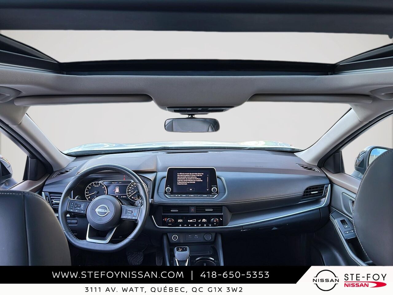 2023 Nissan Rogue SV TI &Eacute;dition de minuit White Ste-Foy - photo #9