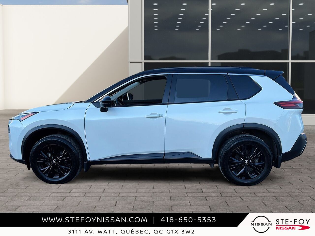 2023 Nissan Rogue SV TI &Eacute;dition de minuit White Ste-Foy - photo #4