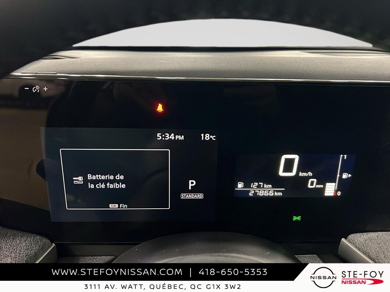 Nissan Kicks SV TI 2025 Noir Ste-Foy - photo #12