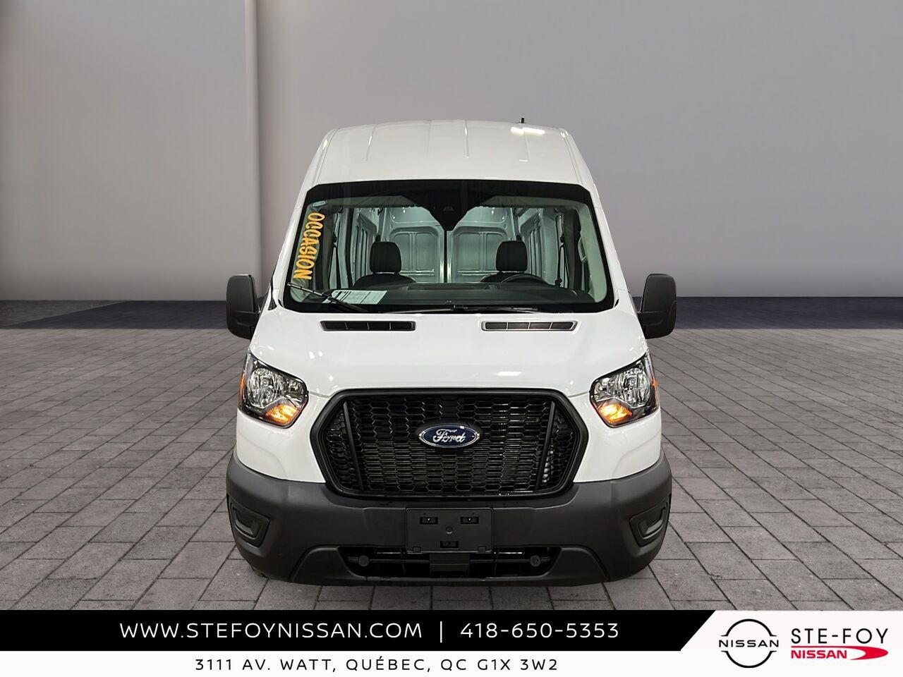 Ford Transit T-250 PA toit sur&eacute;lev&eacute; 148 po 2024 Blanc Ste-Foy - photo #1