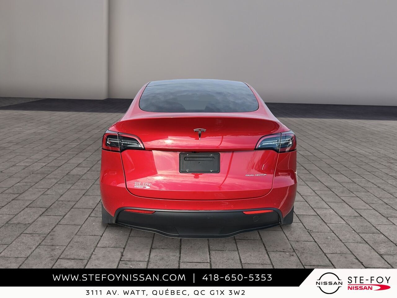 2022 Tesla Model Y TI LONG RANGE Red Ste-Foy - photo #2