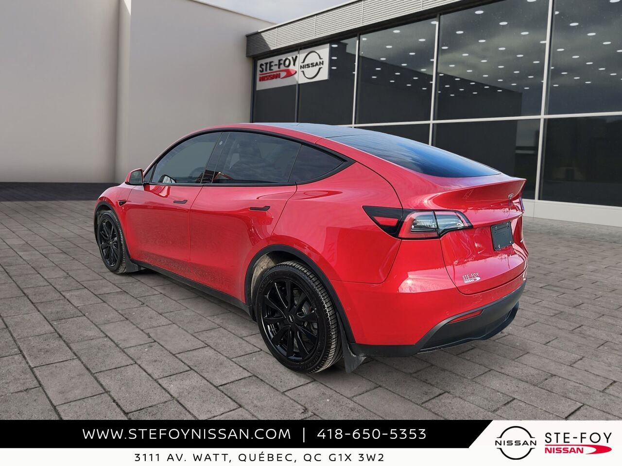 2022 Tesla Model Y TI LONG RANGE Red Ste-Foy - photo #3