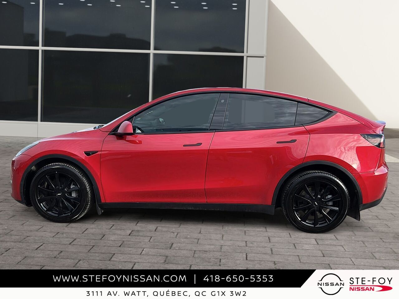 2022 Tesla Model Y TI LONG RANGE Red Ste-Foy - photo #4