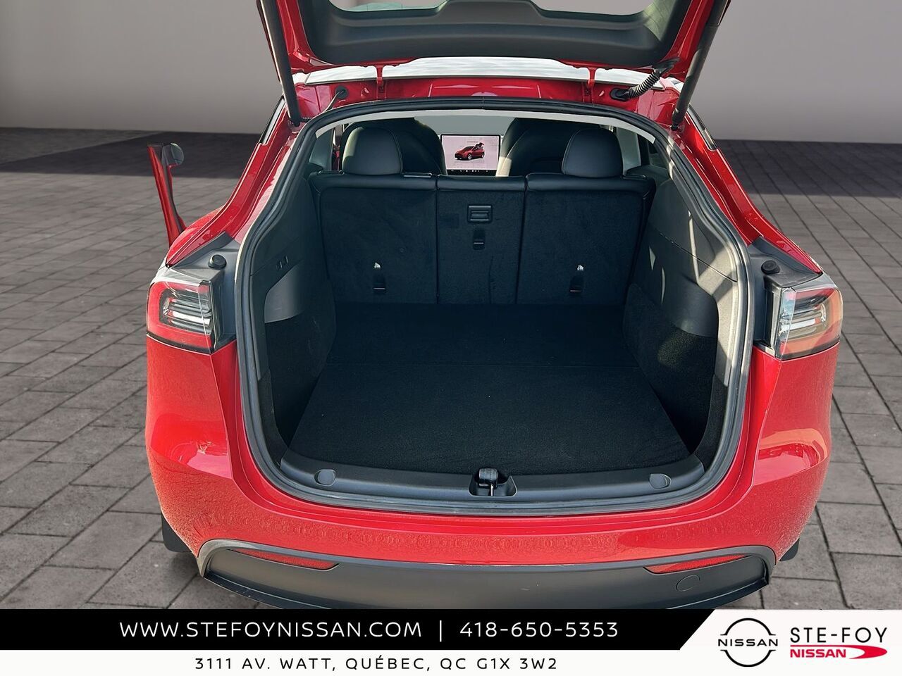 2022 Tesla Model Y TI LONG RANGE Red Ste-Foy - photo #5