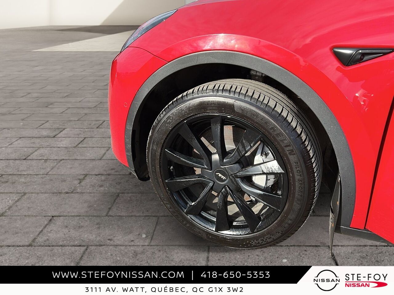2022 Tesla Model Y TI LONG RANGE Red Ste-Foy - photo #6