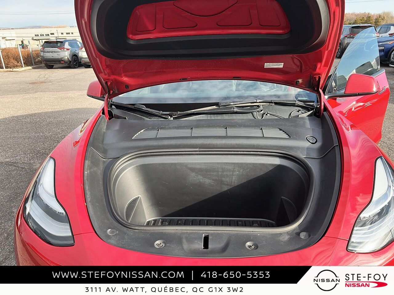 2022 Tesla Model Y TI LONG RANGE Red Ste-Foy - photo #7