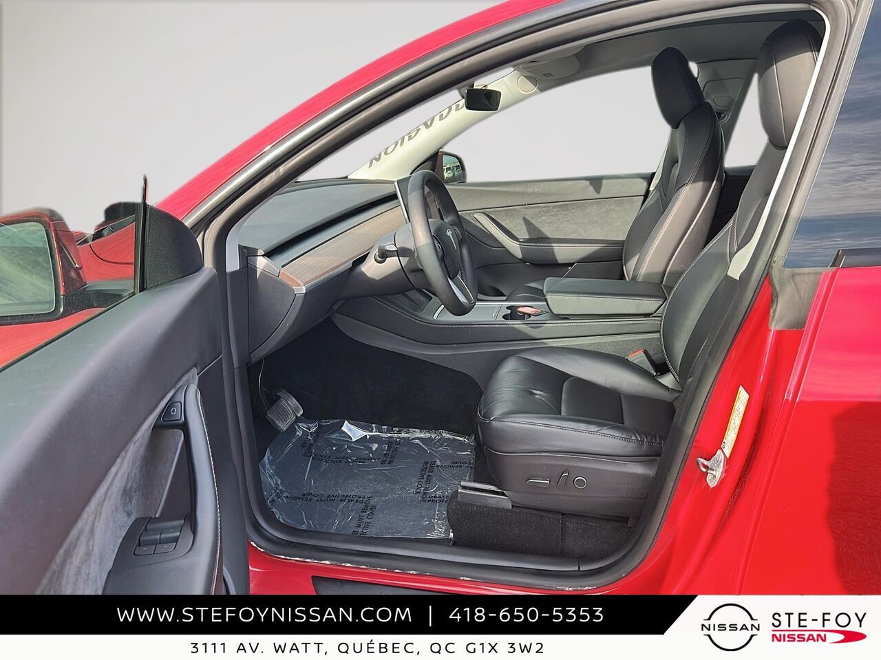 2022 Tesla Model Y TI LONG RANGE Red Ste-Foy - photo #8