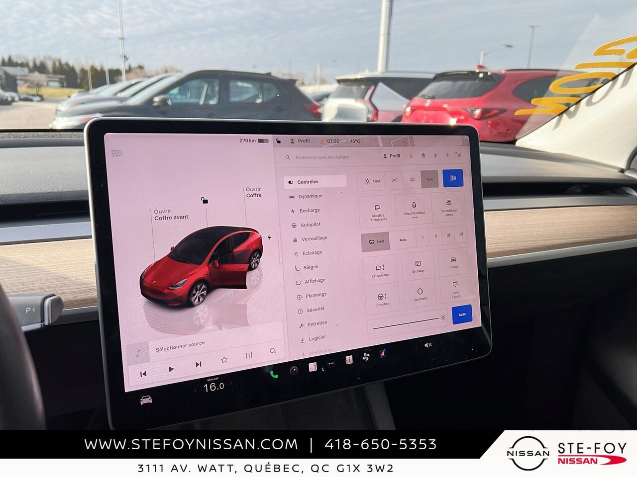 2022 Tesla Model Y TI LONG RANGE Red Ste-Foy - photo #15