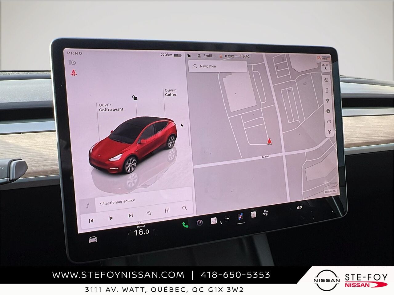 2022 Tesla Model Y TI LONG RANGE Red Ste-Foy - photo #18