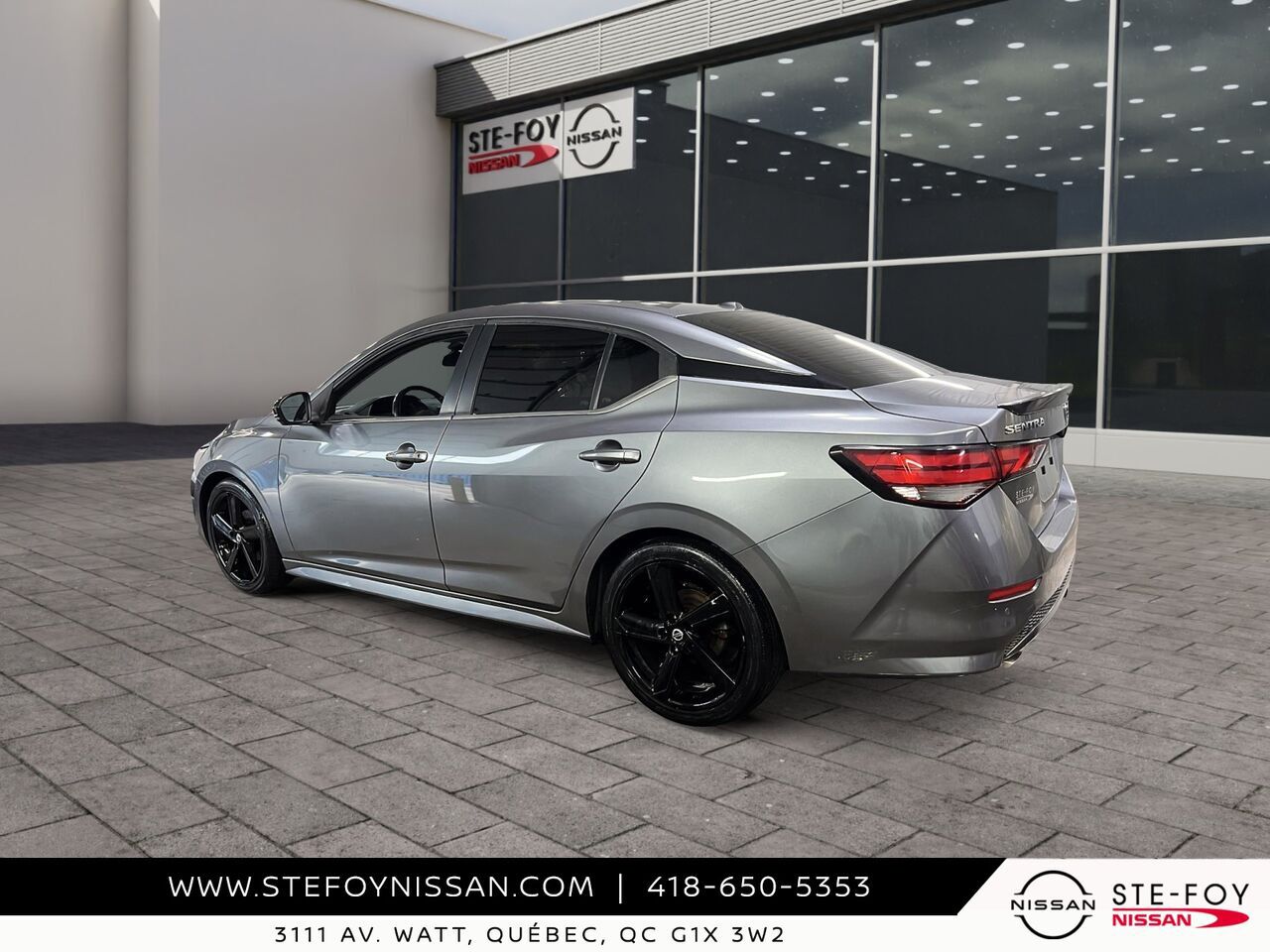Nissan Sentra SR privilege toit ouvrant 2021 Gris Ste-Foy - photo #3
