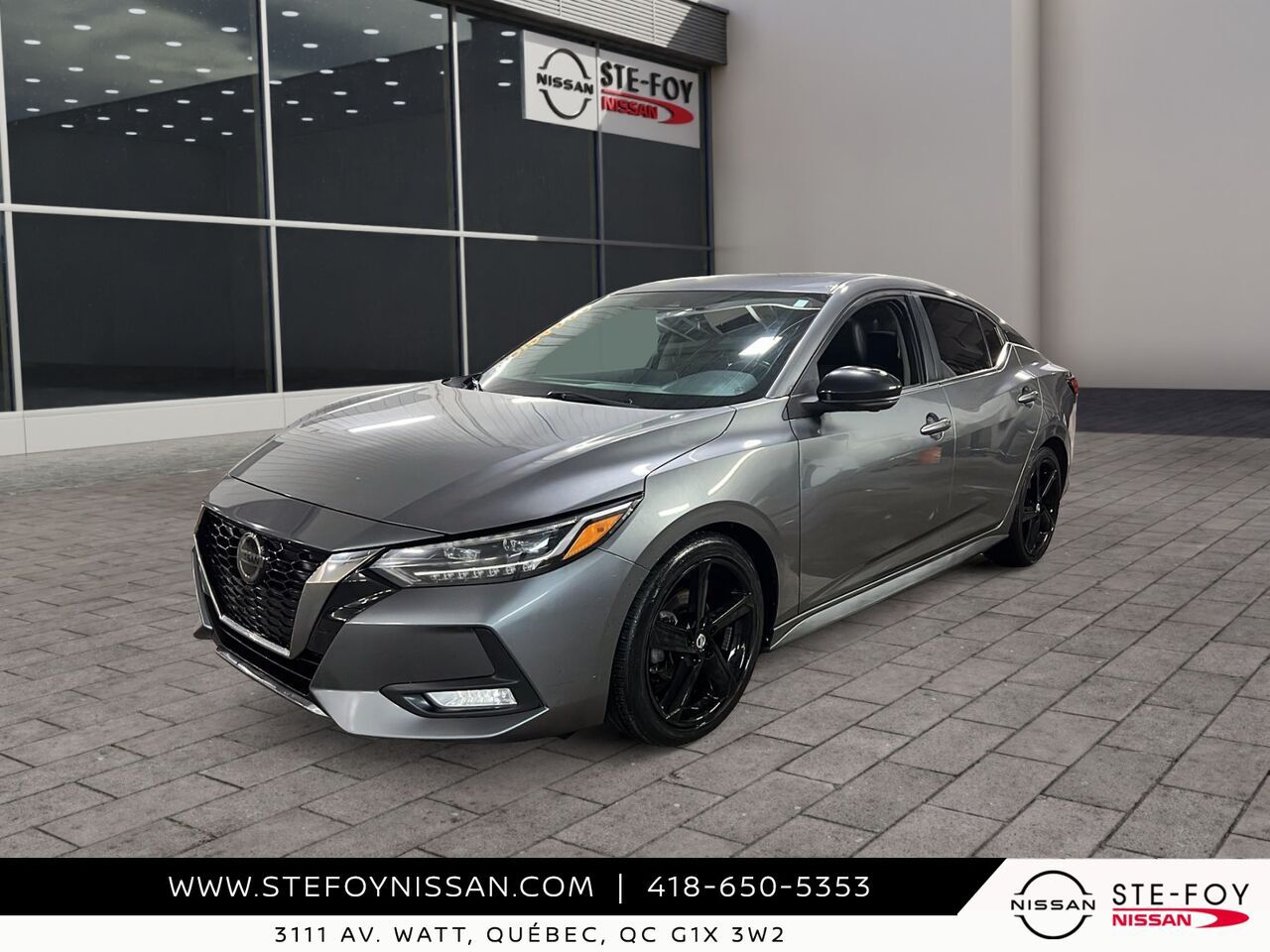 Nissan Sentra SR privilege toit ouvrant 2021 Gris Ste-Foy - photo #0