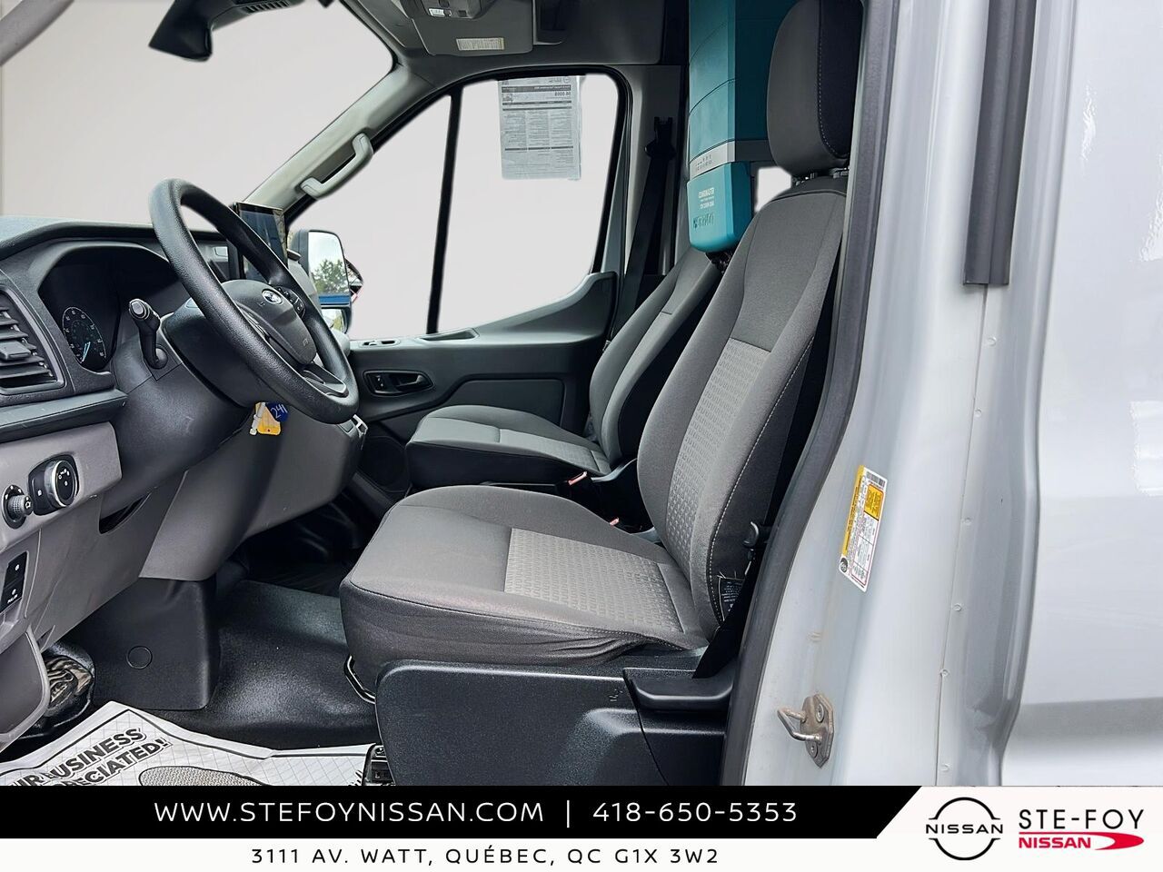Ford E-Transit Toit sur&eacute;lev&eacute; 2022 Blanc Ste-Foy - photo #8