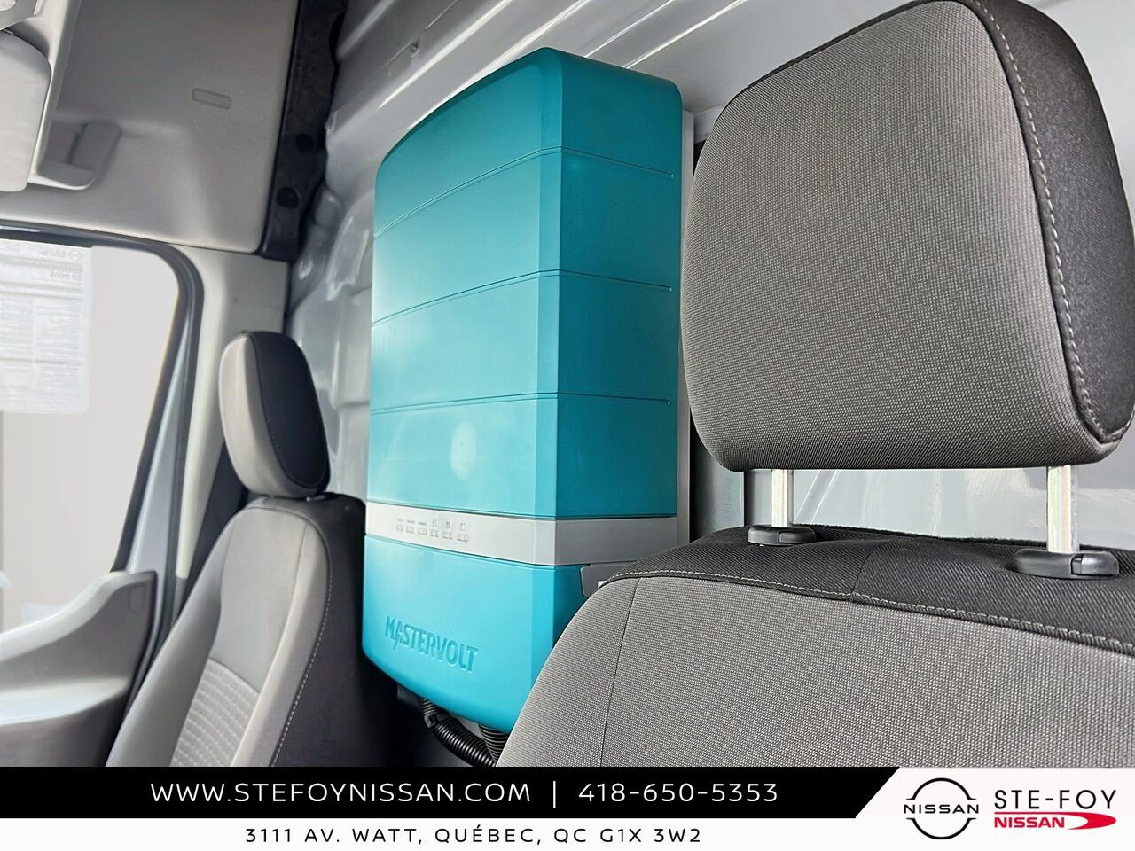 Ford E-Transit Toit sur&eacute;lev&eacute; 2022 Blanc Ste-Foy - photo #13