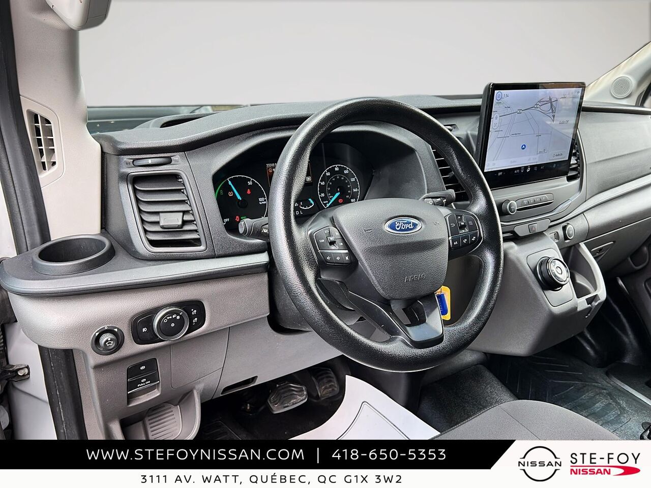 Ford E-Transit Toit sur&eacute;lev&eacute; 2022 Blanc Ste-Foy - photo #14