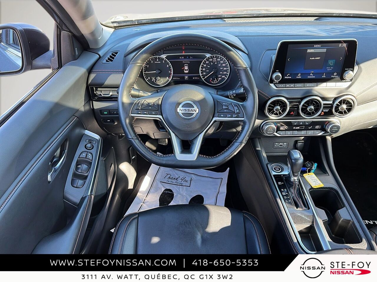 Nissan Sentra SR privilege toit ouvrant 2022 Gris Ste-Foy - photo #13