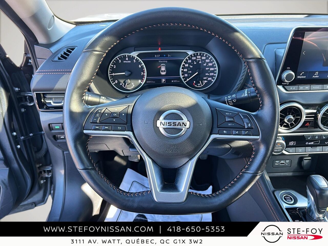 Nissan Sentra SR privilege toit ouvrant 2022 Gris Ste-Foy - photo #11